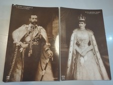 2 Vintage Photo Postcards King
