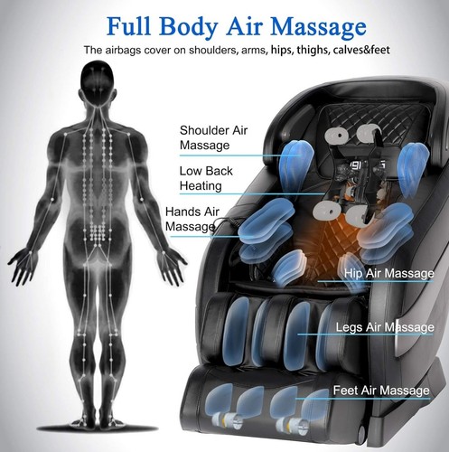 Massage chair full - chair, body