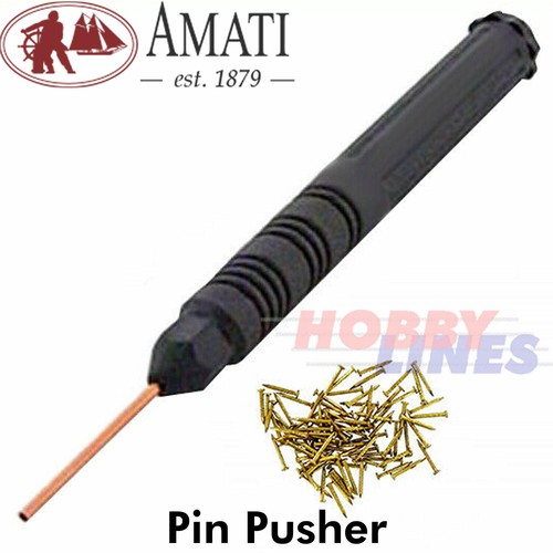 Pin pusher with - brass, pins