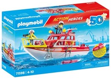 Playmobil Fire Engine Lifeboat