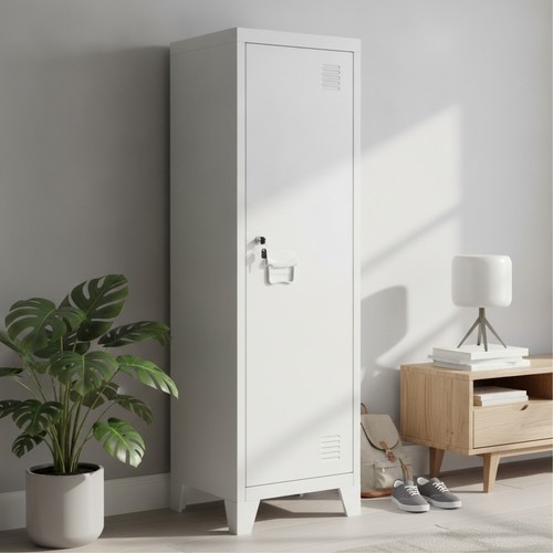 Lockable metal storage cabinet - metal,