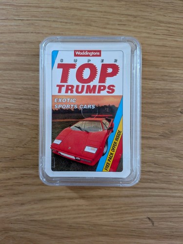 Waddington super top trumps - waddington,