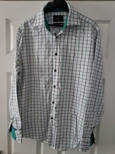 Hawes & Curtis London Picadilly Slim Fit Mens Shirt XL Genuine 