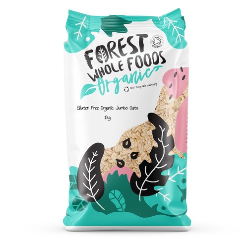 Gluten free organic jumbo - organic,