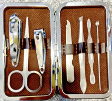 Manicure Pedicure Nail Care Set Cutter Clippers Tool Kit For Women Men