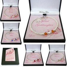 Birthstone Bracelet, 925