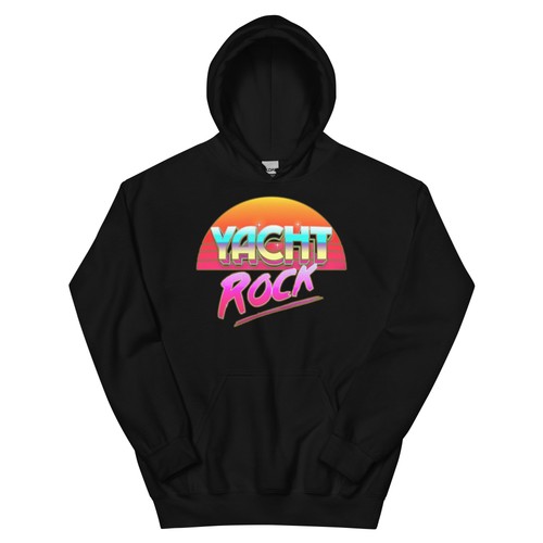 Yacht rock vintage music black - rock,