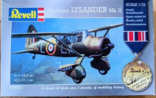 Revell westland lysander - 1:72,