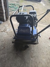 Scheppach Petrol PlateCompactor 6.5HP 90kgWacker Vibrating Compaction Plate Used