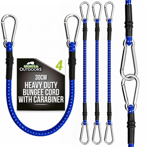 Bungee cords with carabiner - cords,