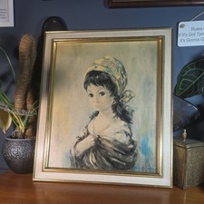 Vintage Dallas Simpson Framed
