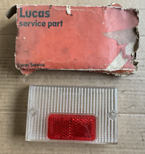 Lucas L876 Reverse Light Lens Genuine NOS BEDFORD PLAXTON LEYLAND Bus Coach