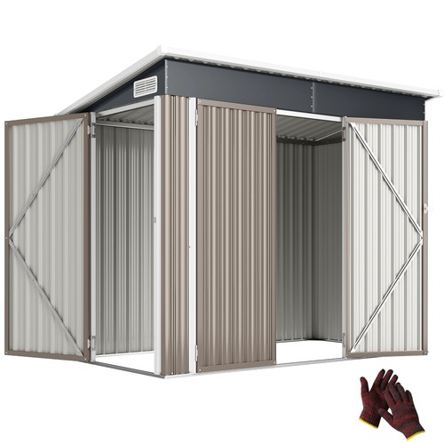 Outsunny outdoor storage shed - outsunny,