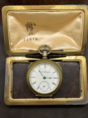 Antique 1892 elgin 11j - elgin,