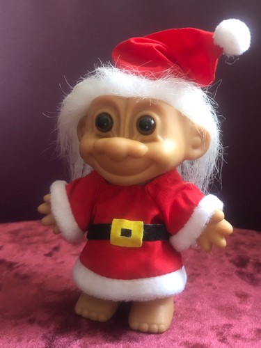 Vintage russ troll santa - troll,
