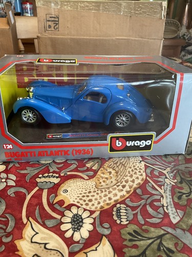 Burago bugatti atlantic model - burago,