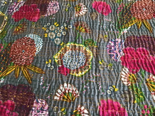 Indian style cotton - , bedspread
