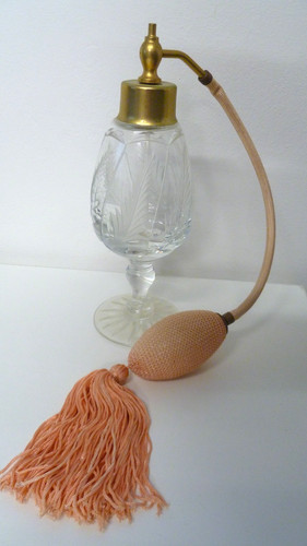 Vintage cut glass - glass, crystal