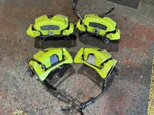  Audi S4 3.0 TFSI - Front and Rear Brake Calipers / Carriers Acid Green