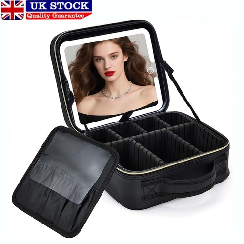 Makeup bag with - with, led