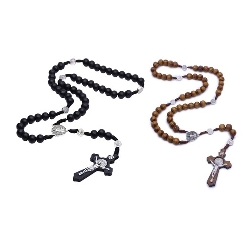 Beads cross rosary necklaces - rosary,