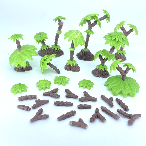 Plastic jungle trees - trees,