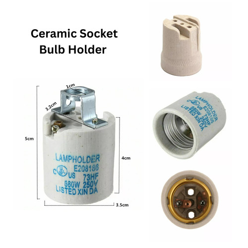 Edison screw e27 - edison, ceramic