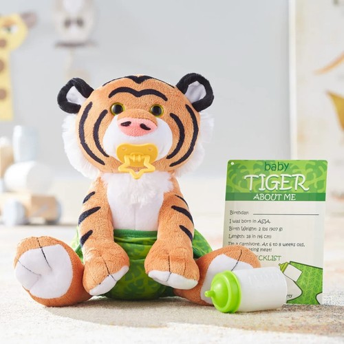 Plush baby tiger cuddly soft - baby,