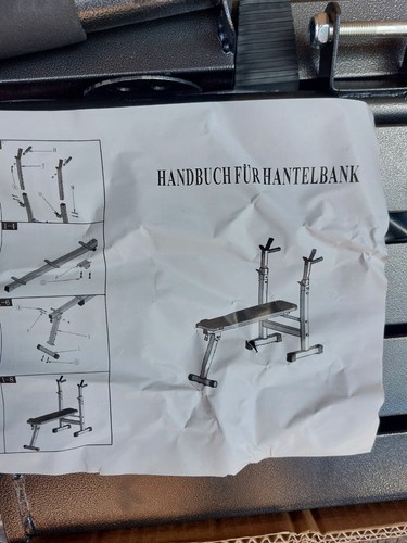 New unused weight bench - unused, with