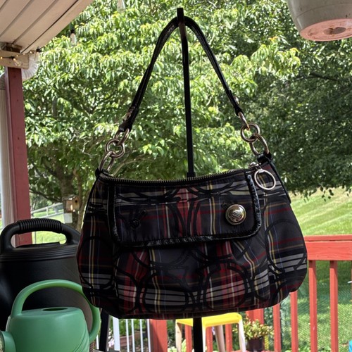 Vintage coach poppy tartan - vintage,