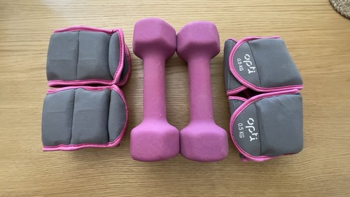 2kg dumbbells plus matching