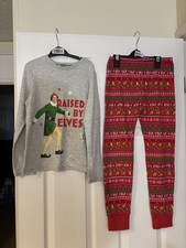 Elf Christmas Pyjamas 8-9