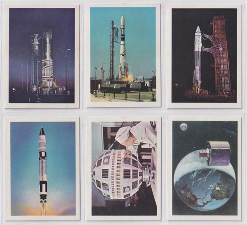 Trade cards space anglo - space, (anglo