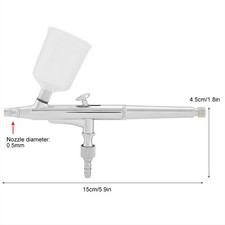 Dual action airbrush kit - airbrush,
