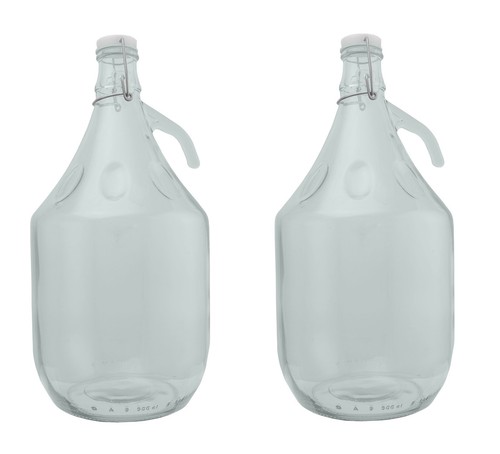 Gallon glass demijohn - 5l,
