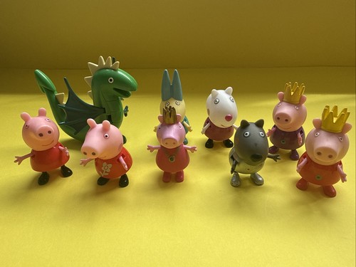 Peppa pig figures bundle - peppa,