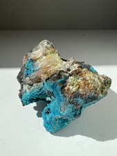 89g Raw Chrysocolla in Quartz