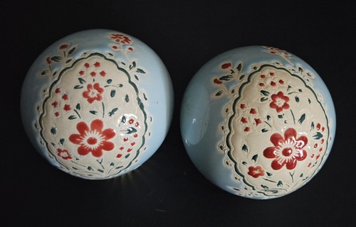 Ceramic decorative ball - decorative,