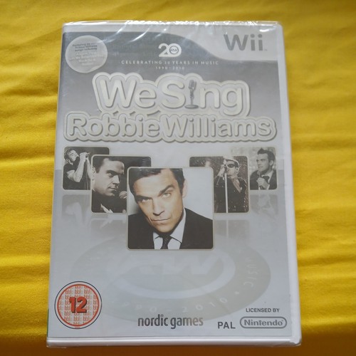 Nintendo wii sing robbie - wii, we