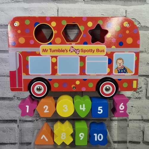 Tumble wooden bus - mr,