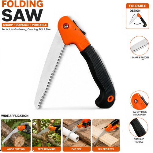 Gardening camping folding - camping, saw