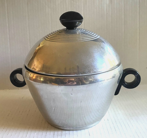 Vintage art deco aluminum - art, 3-pc