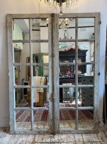Salvaged mirrored french - salvaged,