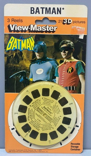 1976 batman view - batman, view-master