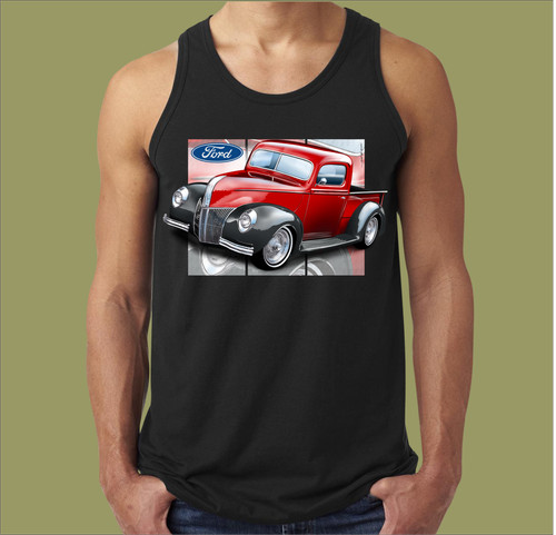 Ford pickup truck singlet - pickup,