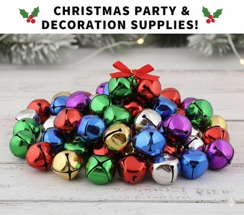 Large jingle bells charms - bells,
