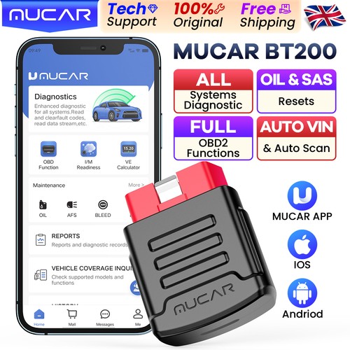 Mucar bt200 car obd2 - mucar,