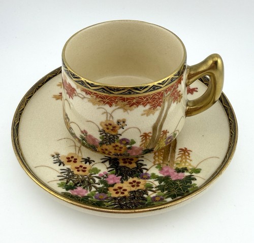 Antique japanese satsuma tea - antique,