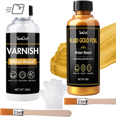 Acrylic paint metallic 200ml - acrylic,