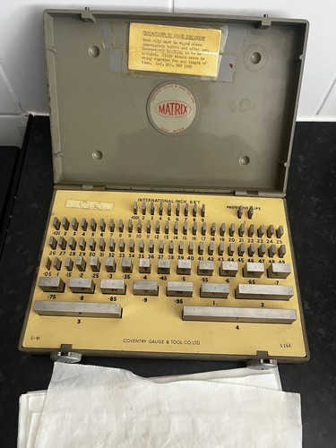 Coventry gauge matrix slip - coventry,